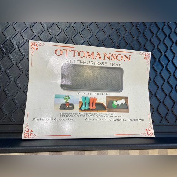 Ottomanson Other Ottomanson Multipurpose Rubber Boot Tray